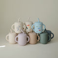Load image into Gallery viewer, Silicone Training Cup + Straw