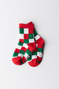 Load image into Gallery viewer, Red + Green Checker