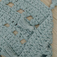 Load image into Gallery viewer, NILA PALE GREEN crochet children's rug