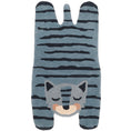 Load image into Gallery viewer, BLUE TIGGER original children's rug with tiger shape