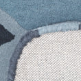 Load image into Gallery viewer, BLUE TIGGER original children's rug with tiger shape