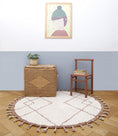 Load image into Gallery viewer, CÔME NATUREL CORK round children's rug