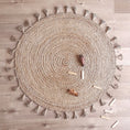 Load image into Gallery viewer, ELSE jute rug with pompoms