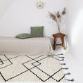 Load image into Gallery viewer, VIKTOR Black M bohemian children's rug