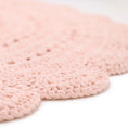 Load image into Gallery viewer, ALMA NUDE hand crochet children's rug