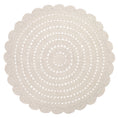 Load image into Gallery viewer, ALMA ECRU L hand crochet children's rug