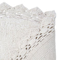 Load image into Gallery viewer, PERLA Ecru rug crochet finish