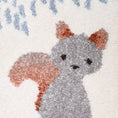 Load image into Gallery viewer, FOREST DREAM M children's rug with forest animals pattern