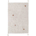 Load image into Gallery viewer, GENTLE FLORA Children's bedroom carpet in washable cotton with flowers