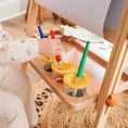 Load image into Gallery viewer, Tiny Land® Caramel Magnitales Easel & Paper Roll Set