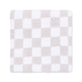 Load image into Gallery viewer, Chenille - Natural Checkerboard Blanket