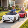 Load image into Gallery viewer, 12V Kids Ride on Car Licensed Ford Mach E with Parent Control and Horn
