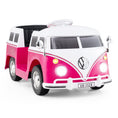 Load image into Gallery viewer, 12V Ride On Car Licensed Volkswagen Ride-on Bus with Cup Holder and LED Headlights for 3+ Years Old