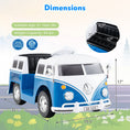 Load image into Gallery viewer, 12V Ride On Car Licensed Volkswagen Ride-on Bus with Cup Holder and LED Headlights for 3+ Years Old