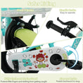 Load image into Gallery viewer, 12/14/16 Inch Kids Bike with Training Wheels and Basket Green Color