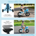 Load image into Gallery viewer, 12/14/16 Inch Kids Bike with Training Wheels and Basket Navy Color
