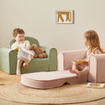 Load image into Gallery viewer, Tiny Land® GentleSnug Kid Chair - Sage