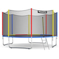 Load image into Gallery viewer, 14 Feet Trampoline with Safety Enclosure Net and Ladder Outdoor for Kids Adults