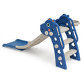 Load image into Gallery viewer, 3-in-1 Kids Slide Baby Play Climber Slide Set with Basketball Hoop