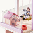 Load image into Gallery viewer, Tiny Land® Sweetwood Edge Dollhouse - Green & Pink
