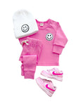 Load image into Gallery viewer, Lounge Set | Smiley Bubble Gum