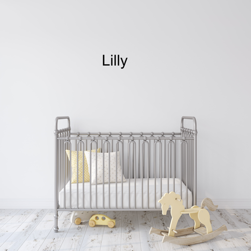 Personalized Custom Wood Name Sign - Boho Font