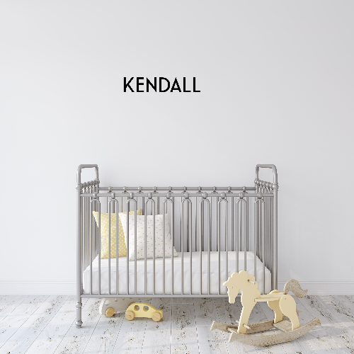 Personalized Custom Nursery Name Wooden Sign