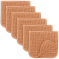 Load image into Gallery viewer, Muslin Burp Cloths in Caramel