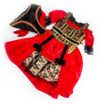 Load image into Gallery viewer, Red Pirate Princess (With Lace)