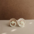 Load image into Gallery viewer, FRIGG Daisy Night Natural Rubber Pacifier 2-Pack
