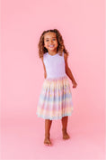 Load image into Gallery viewer, PREORDER! Bamboo Tulle Dress - Rainbow Ombre Twinkle
