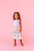 Load image into Gallery viewer, PREORDER! Bamboo Tulle Dress - Rainbow Ombre Twinkle