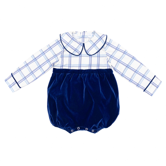 Long Sleeve Beau Bubble in Prescott Plaid