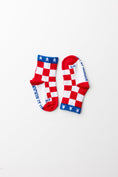 Load image into Gallery viewer, Red white & check
