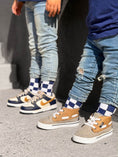 Load image into Gallery viewer, Navy Checkered