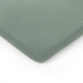 Load image into Gallery viewer, Muslin Fitted Bassinet Crib Sheet