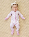 Load image into Gallery viewer, Bamboo Zip Romper | Petal Whimsy