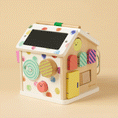 Load image into Gallery viewer, Brain & Hands Playset — Montessori Box (4–6 Months) + Activity Cube