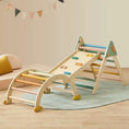 Load image into Gallery viewer, Tiny Land® 7-in-1 Morandi Pikler Triangle Set