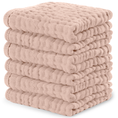 Load image into Gallery viewer, Muslin Washcloths in Blush