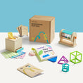 Load image into Gallery viewer, Brain & Hands Playset — Montessori Box (4–6 Months) + Activity Cube