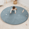 Load image into Gallery viewer, Play Mat with Non-Slip Bottom in Pacific Blue
