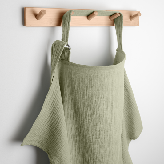 Muslin Nursing Cover, Pack of 1 in Sage