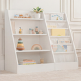 Load image into Gallery viewer, Kids Bookshelf - White
