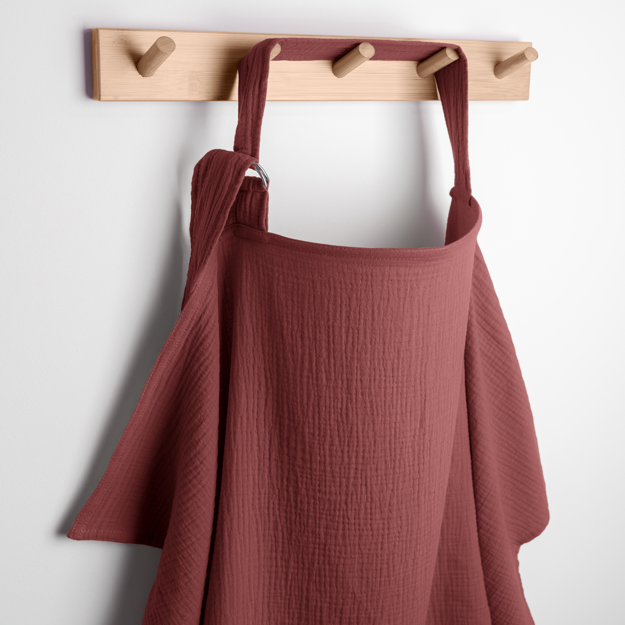 Muslin Nursing Cover, Pack of 1 in Wine