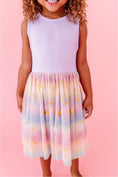 Load image into Gallery viewer, PREORDER! Bamboo Tulle Dress - Rainbow Ombre Twinkle
