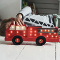 Load image into Gallery viewer, Little Lights Fire Truck Lamp