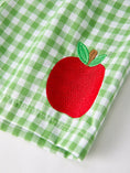 Load image into Gallery viewer, Boys Back to School Smock Embroidered Top+ Plaid Shorts
