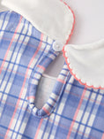 Load image into Gallery viewer, BACK TO SCHOOL Pocket Applique Check Girls Dress