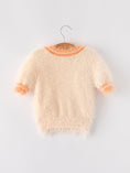 Load image into Gallery viewer, Fall Pumpkin Orange Girls Pullover Sweater